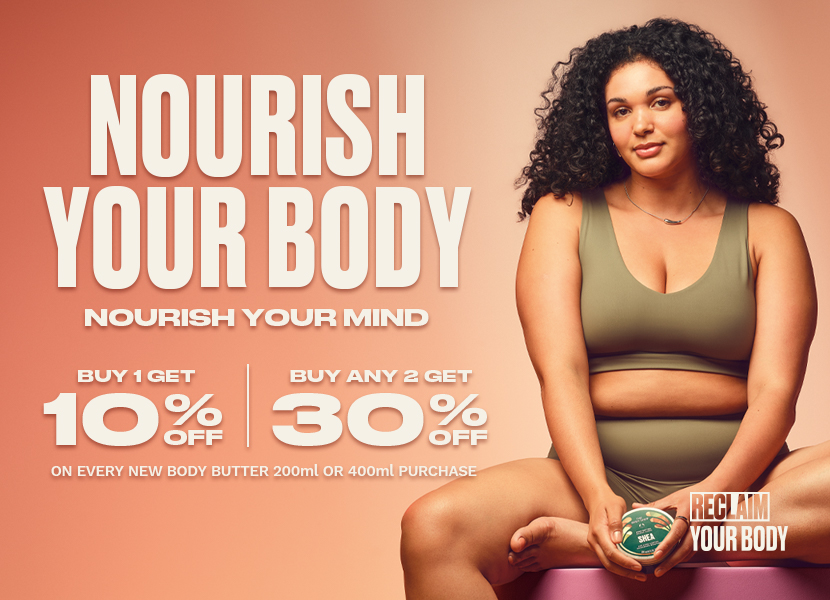 MORE BODY BUTTER, MORE SAVINGS