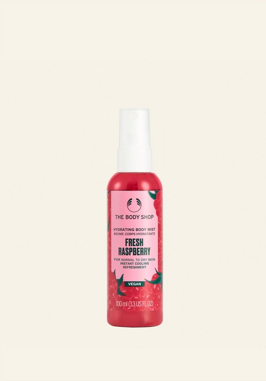 Fresh Raspberry Hydrating Body Mist 100ml | The Body Shop Indonesia